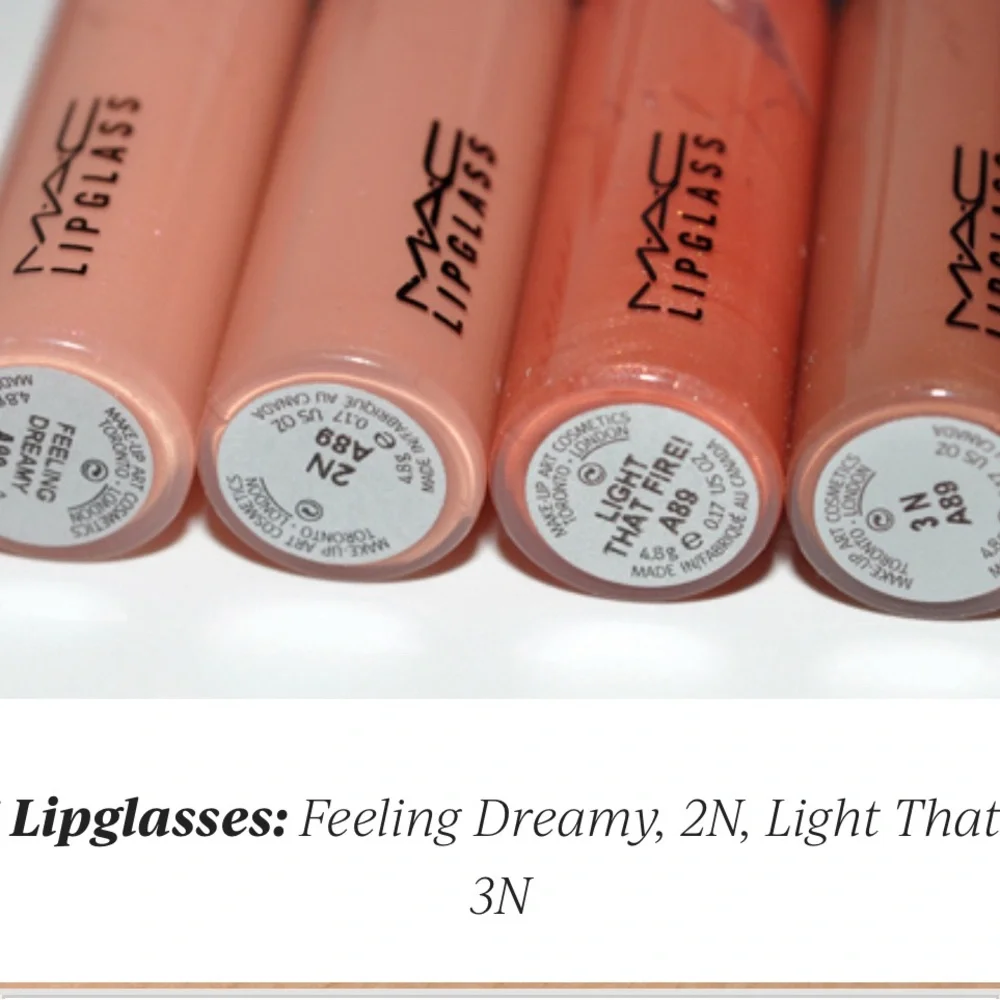 MAC LIGHT THAT FIRE! LIPGLASS. NEW IN BOX. LIMITED EDITION.